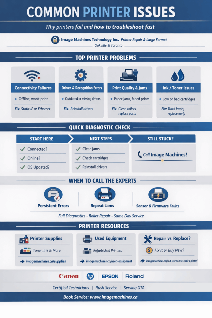 Common Printer issues