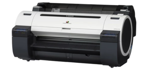 Canon ImagePROGRAF iPF670 Graphic Color 24 inch Large Format Printer,